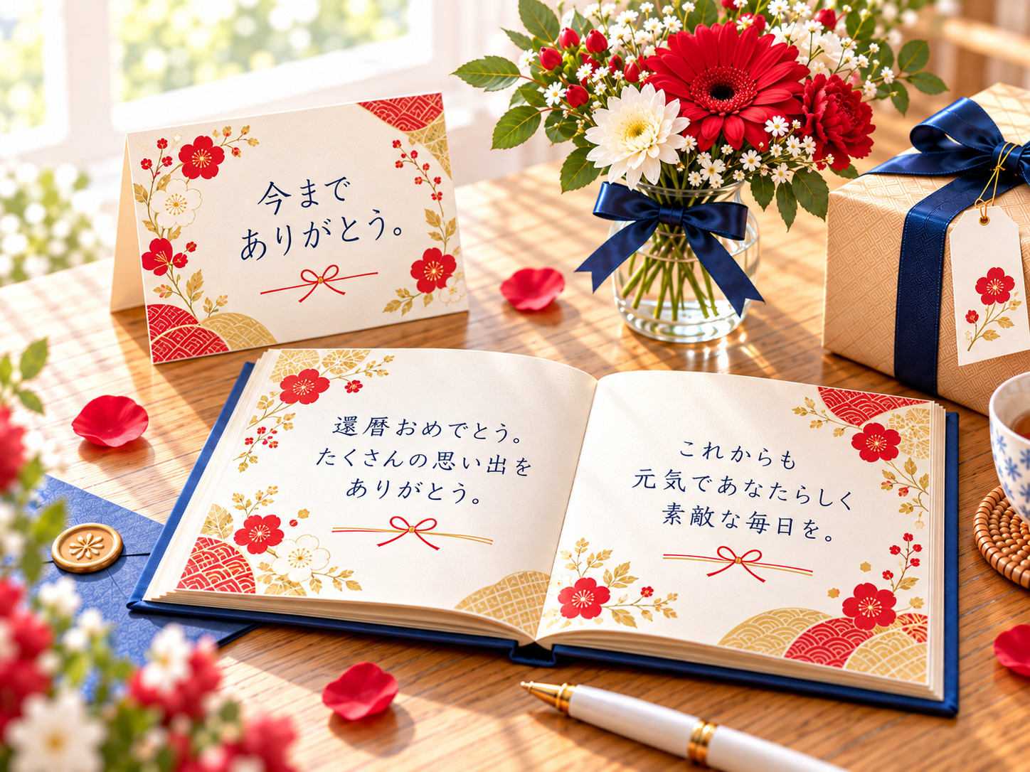 還暦祝いのメッセージ例文100選のアイキャッチ画像